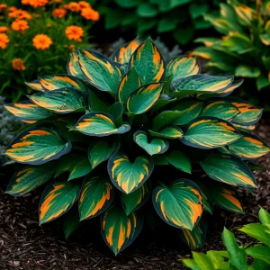 Хоста Бархатный Полог купить по цене от 560р. в интернет-магазине «Посадика» с доставкой почтой в в Апатитые и по всей России – [изображение №1].