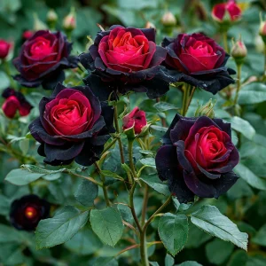 Роза Тень Феникса купить по цене от 402р. в интернет-магазине «Посадика» с доставкой почтой в в Апатитые и по всей России – [изображение №1].